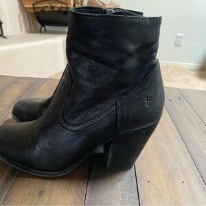 Frye leather booties, size 5.5